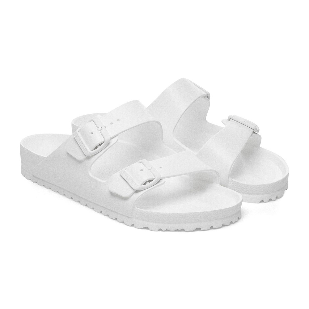 Birkenstock White Arizona EVA Sandals Big Kids US Size 1-1.5 EU Size 32